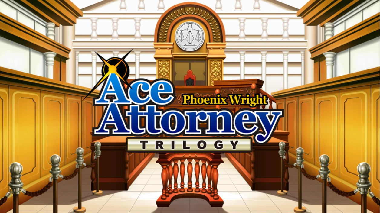 Ace Attorney screen intro